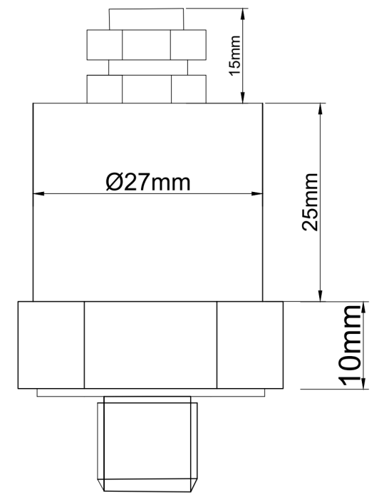 519压力变送器尺寸图